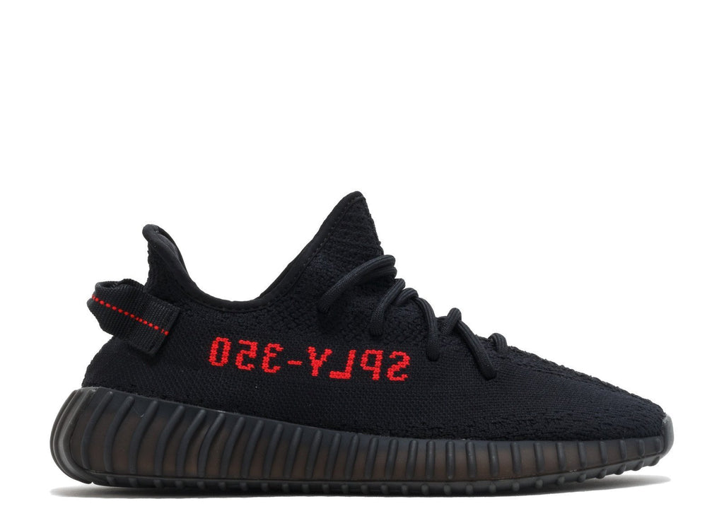 Women Adidas Yeezy Boost 350 V2 Black Red Bred