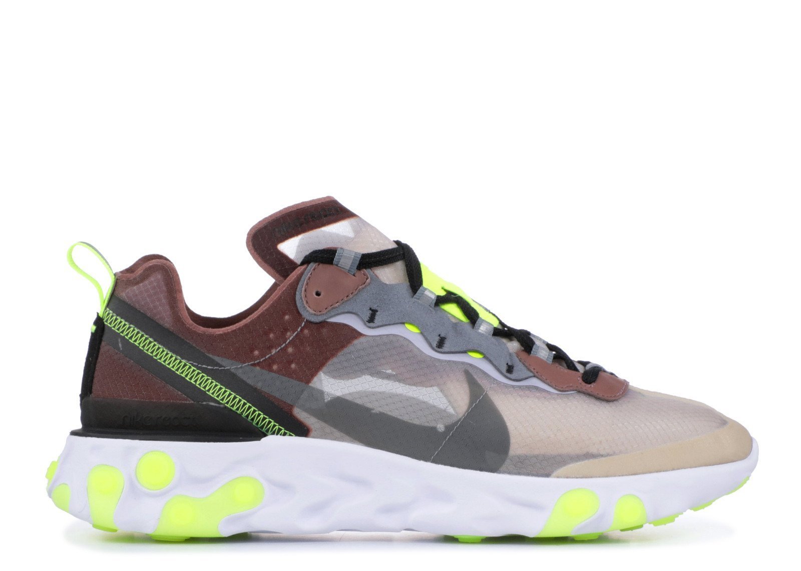 Men NIKE React Element 87 Desert Sand