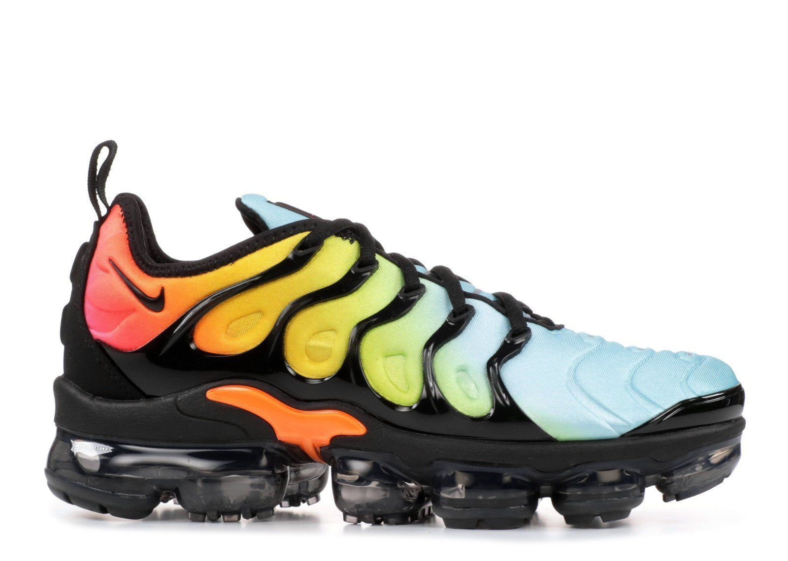 Men NIKE Air VaporMax Plus Bleached Aqua Tropical Sunset