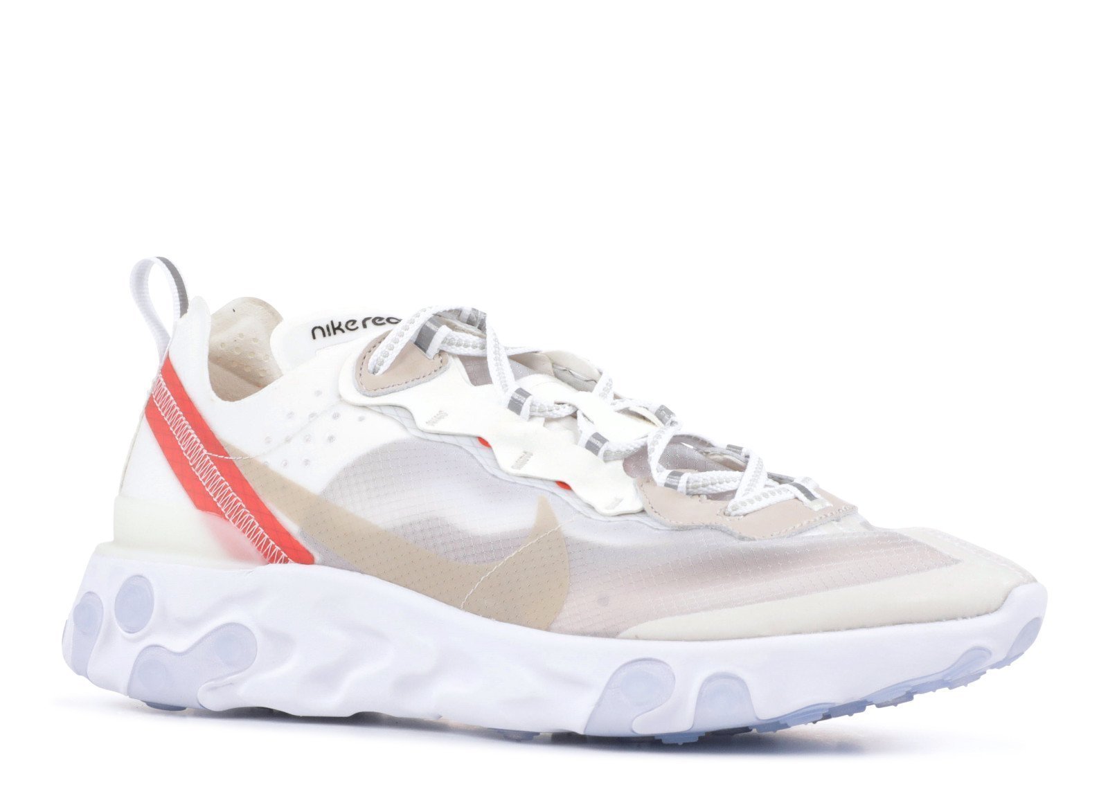 Men NIKE React Element 87 Sail Light Bone