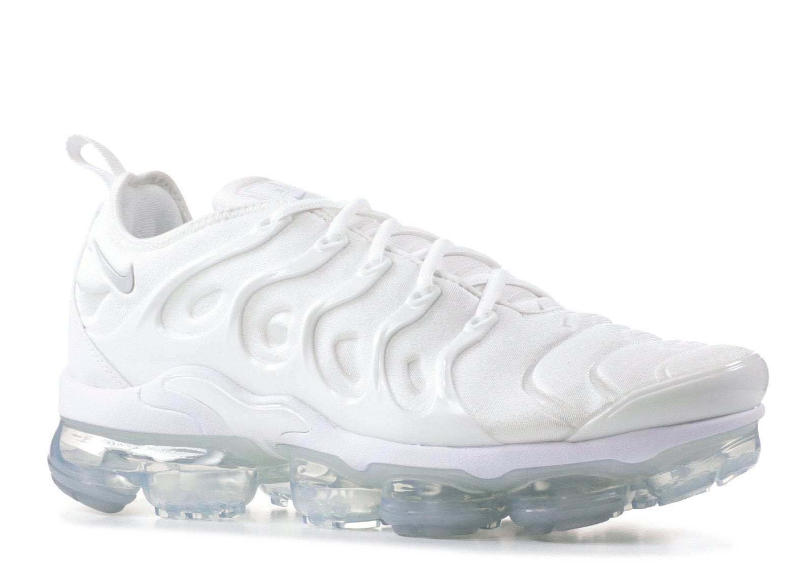 Men NIKE Air VaporMax Plus Triple White Platinum