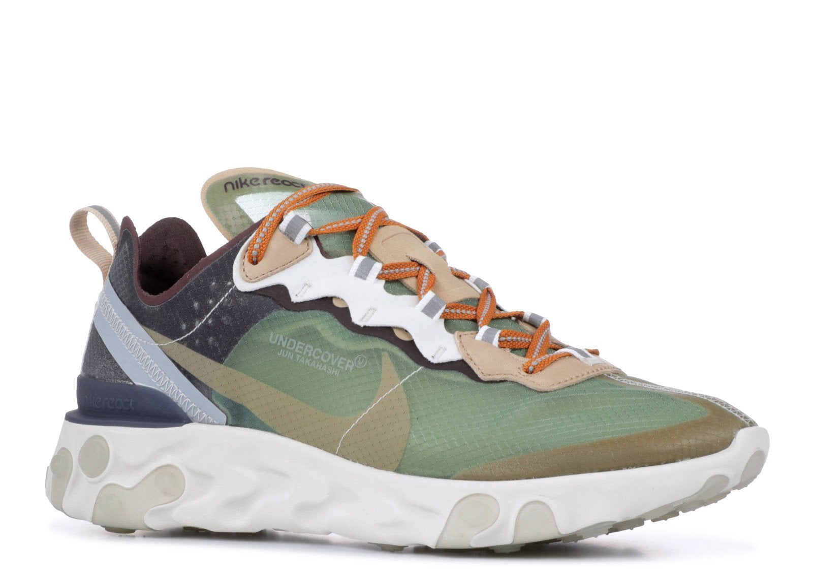 Men NIKE React Element 87 Undercover Green Mists