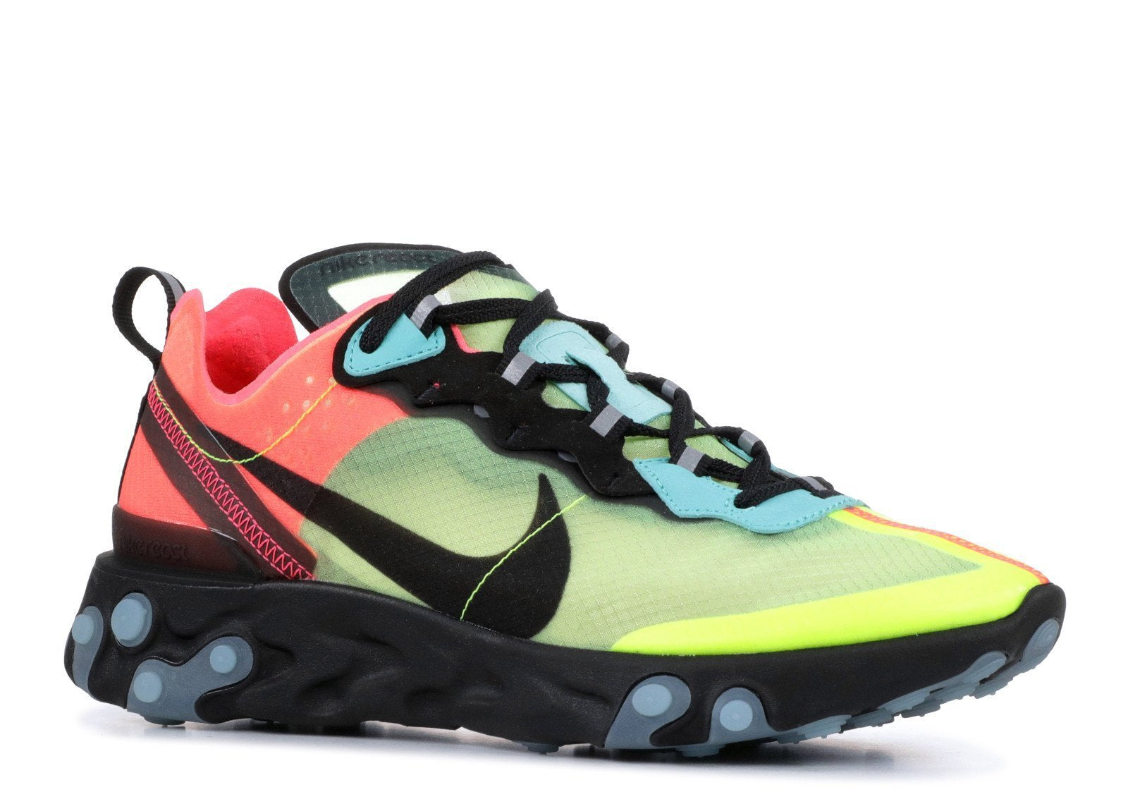 Men NIKE React Element 87 Volt Racer Pink Hyper Fusion