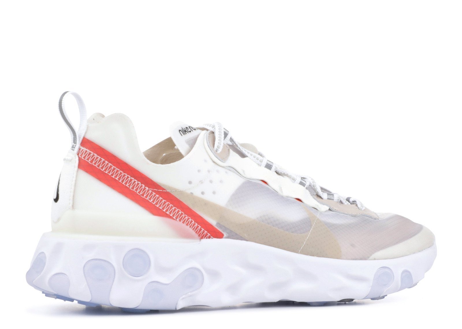 Men NIKE React Element 87 Sail Light Bone