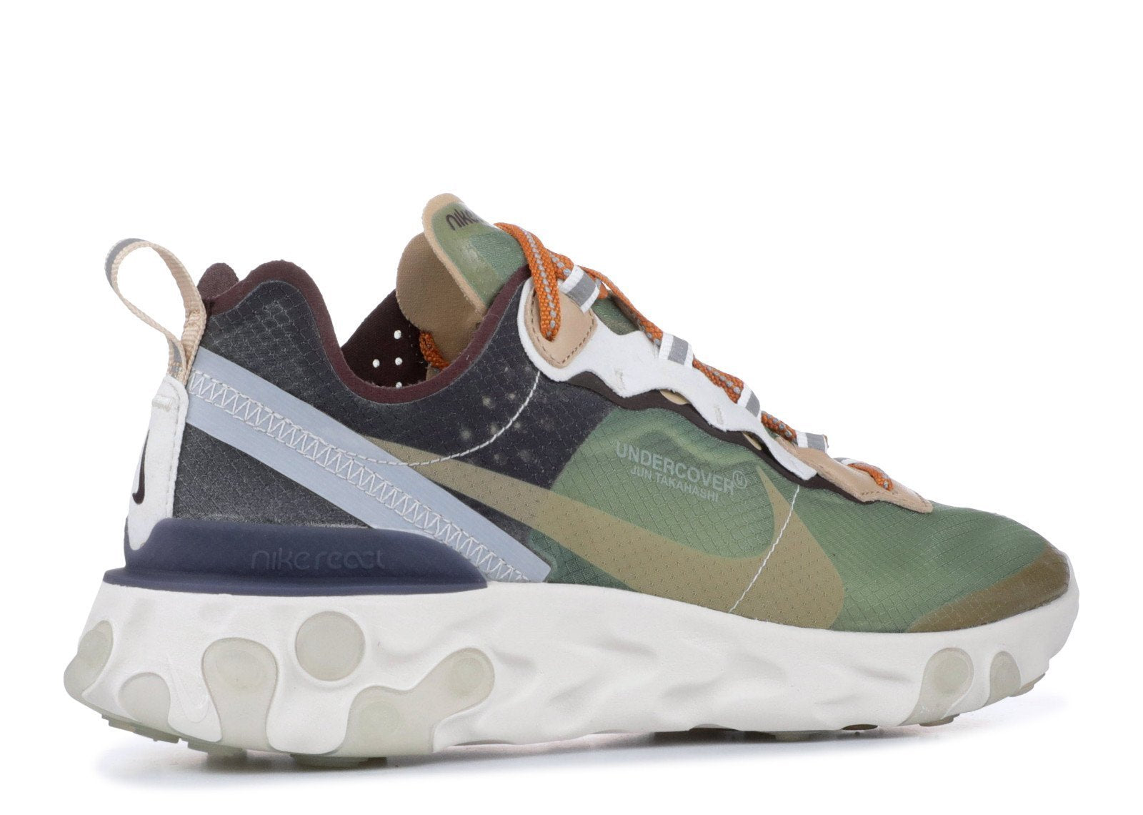 Men NIKE React Element 87 Undercover Green Mists