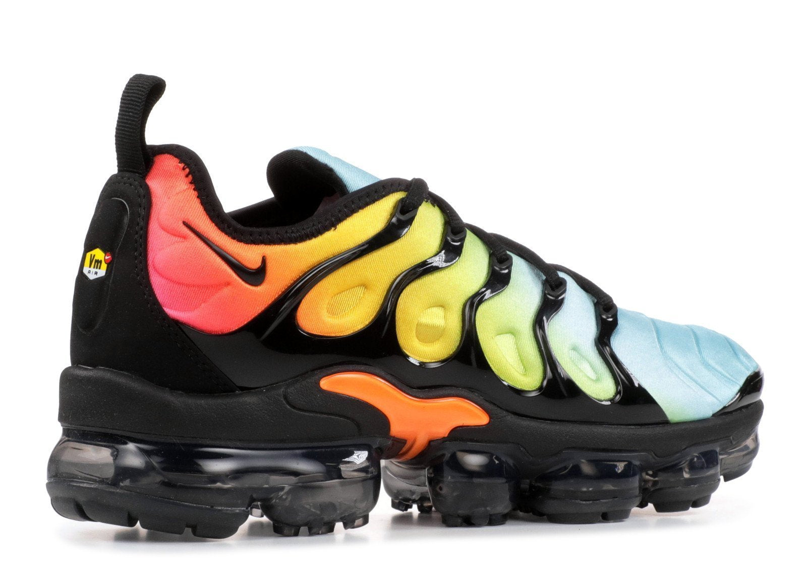 Men NIKE Air VaporMax Plus Bleached Aqua Tropical Sunset