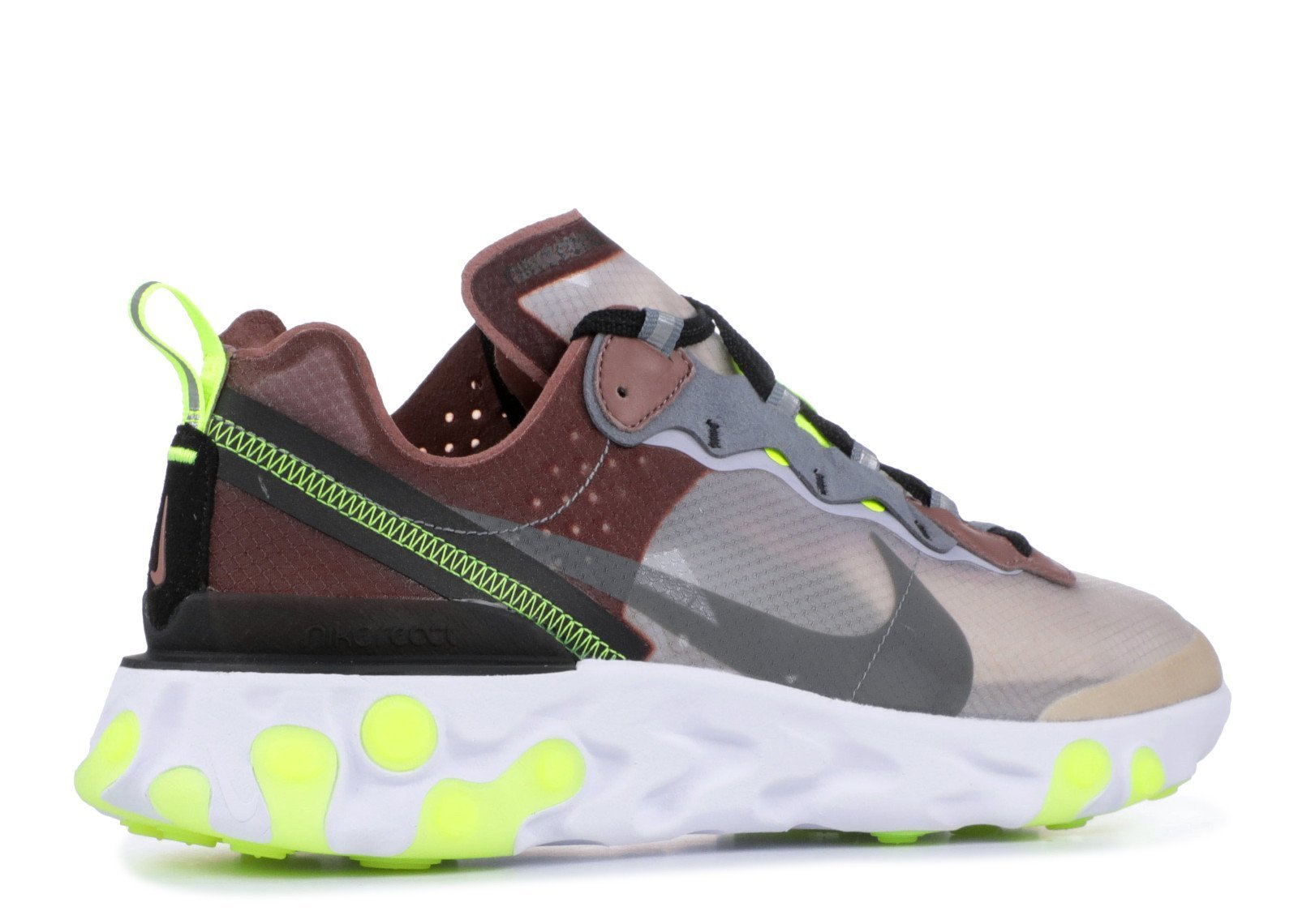 Men NIKE React Element 87 Desert Sand