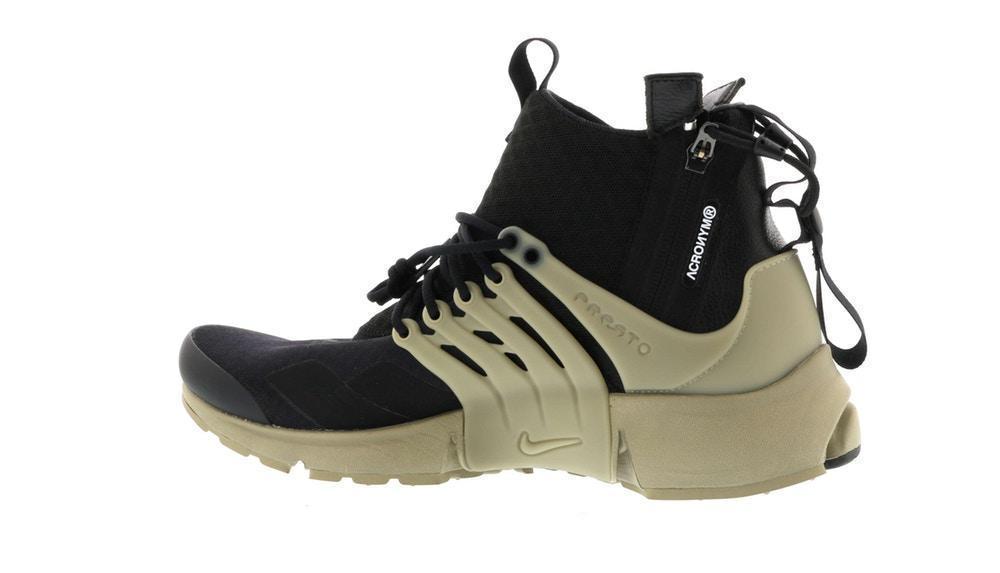 Women NIKE Air Presto Mid Acronym Bamboo